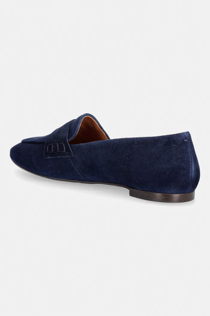 Obuwie Billi Bi mokasyny damskie zamszowe Blue suede A9400.511 granatowy