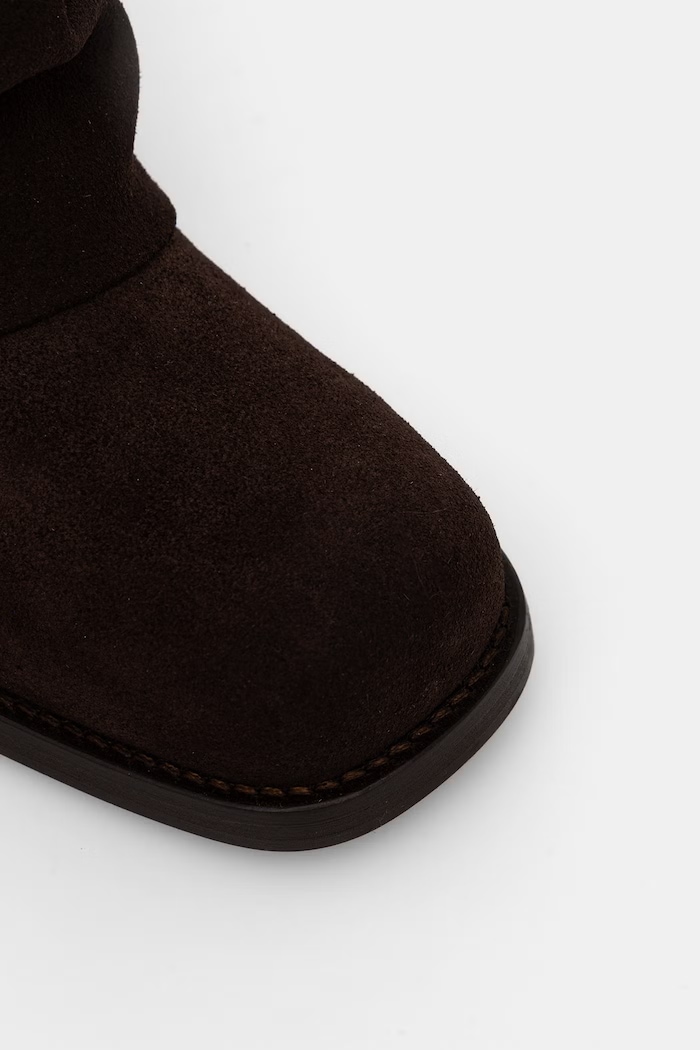 Billi Bi visoke čizme za žene od brušene kože Brown suede smeđa A8912.556