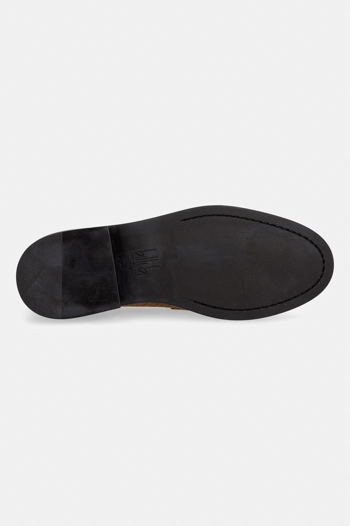 Billi Bi mokasinke za žene od brušene kože Cuoio babysilk suede A19689.554 bež
