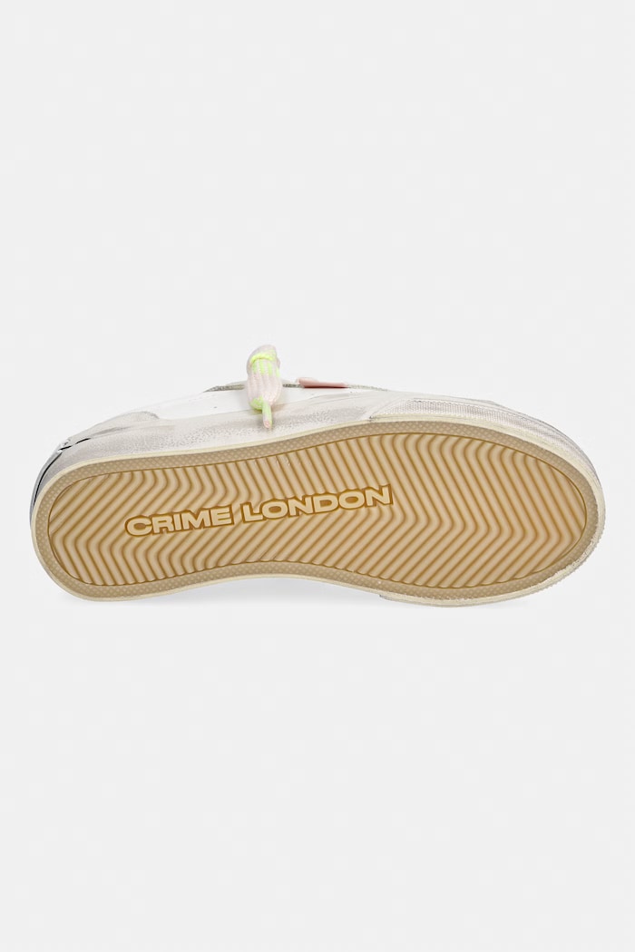 Crime London SOHO sneakersy damskie skórzane 29500PP8.010 biały