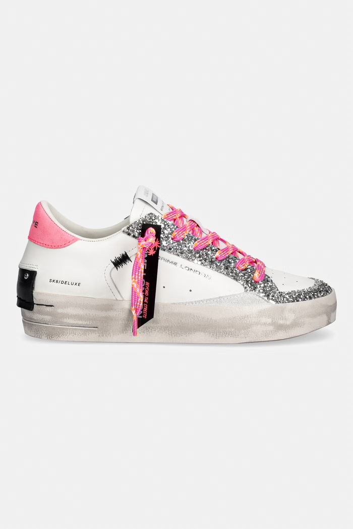 Crime London SK8 DELUXE WEDGE sneakers Γυναικεία 29150PP8.10 λευκό SS26