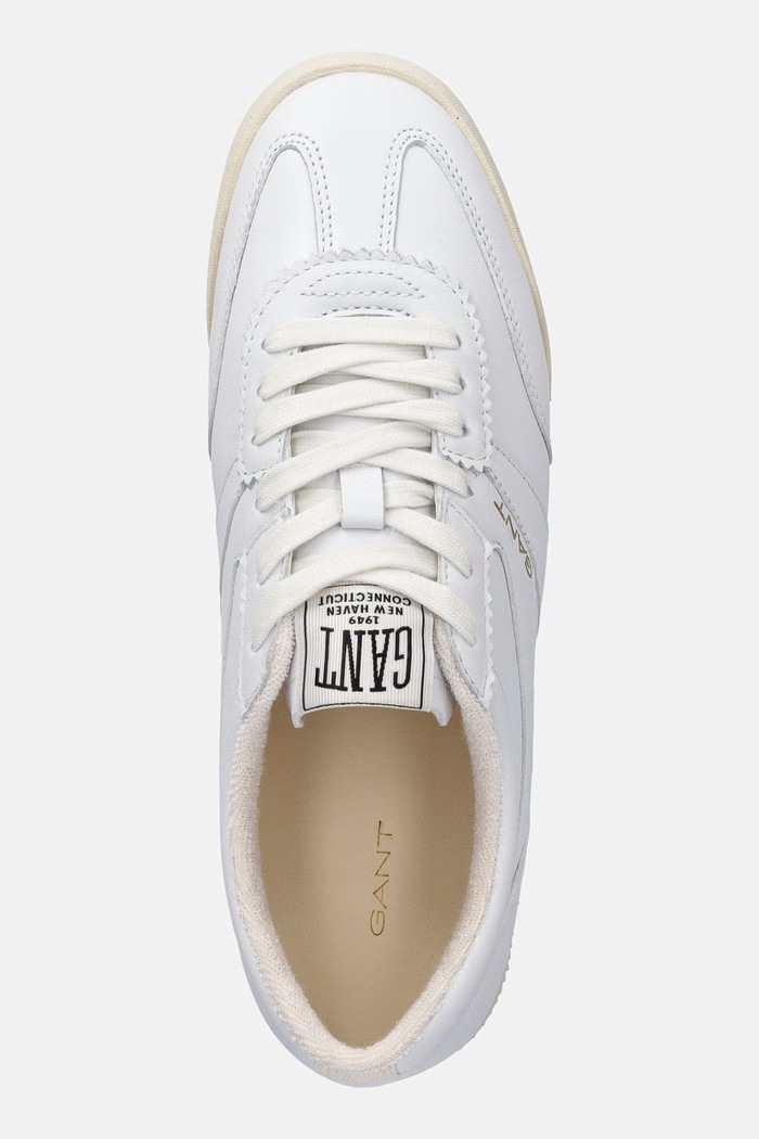 Gant Beylana sneakers γυναικεία δερμάτινα λευκό 32531181.G29