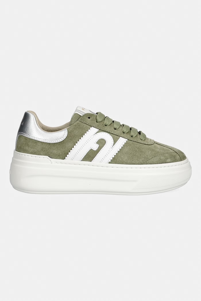 Furla Nuage sneakers pentru femei, din piele întoarsă YJ88NUA.BX4452.4824S verde SS26