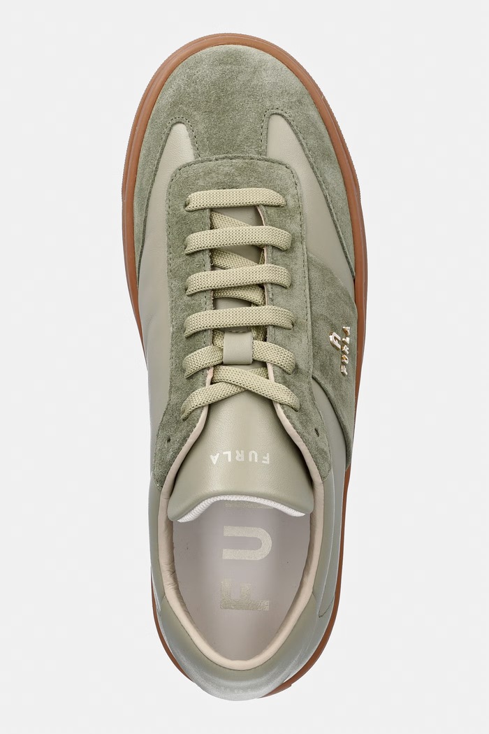 Furla sneakers pentru femei, din piele verde YI79ENJ.BX3712.4244S