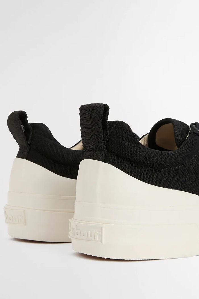Barbour Stanhope Trainer teniske ženske bombažne črna LFO0808BK72