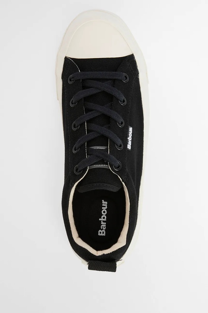 Barbour Stanhope Trainer teniske ženske bombažne LFO0808BK72