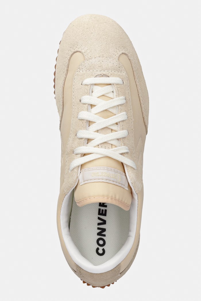 Converse JOGGER кроссовки спортивные для женщин из замши бежевый A19438C
