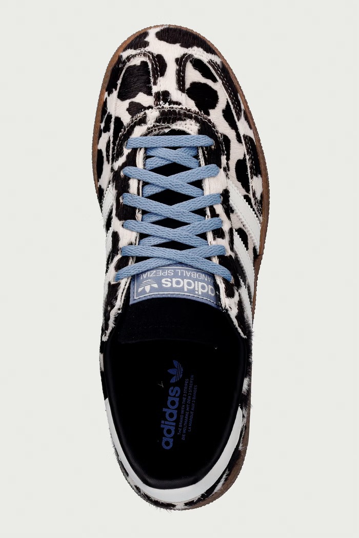Handball Spezial sneakersy damskie skórzane adidas Originals KI2183 czarny