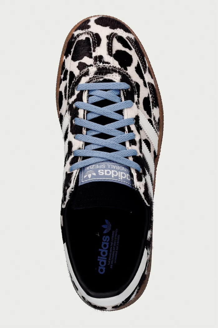 Handball Spezial sneakersy damskie skórzane adidas Originals KI2183 czarny