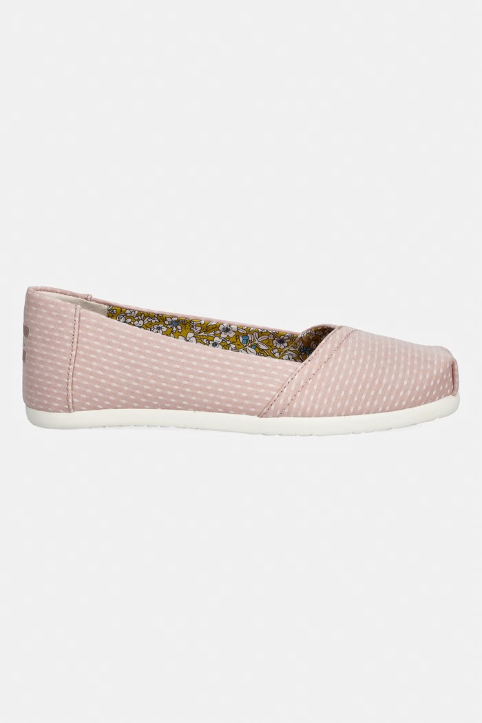 Toms espadrile pentru femei ALPARGATA BALLET 10023023.660 roz SS26
