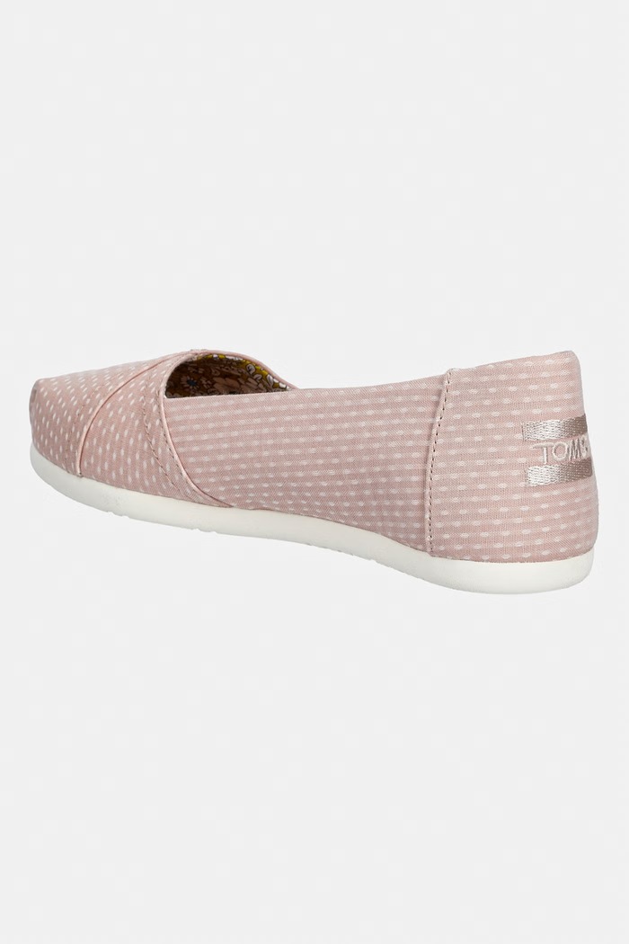 Încălțăminte Toms espadrile pentru femei ALPARGATA BALLET 10023023.660 roz