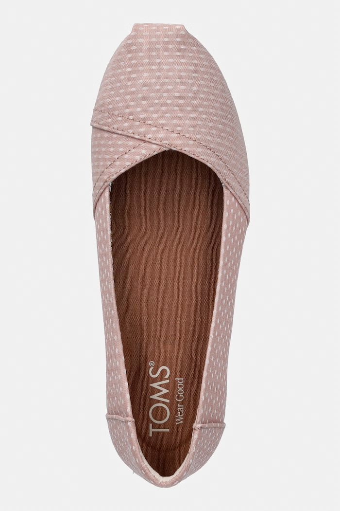 Toms espadrile pentru femei ALPARGATA BALLET roz 10023023.660