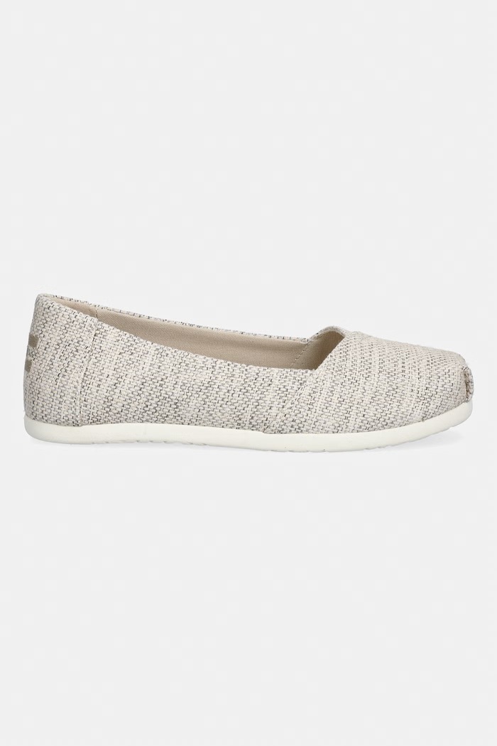 Toms espadrile pentru femei ALPARGATA BALLET 10023021.050 bej SS26
