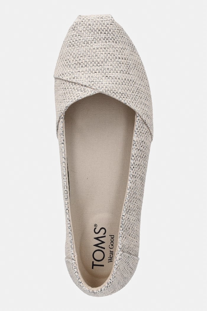 Toms espadrile pentru femei ALPARGATA BALLET bej 10023021.050