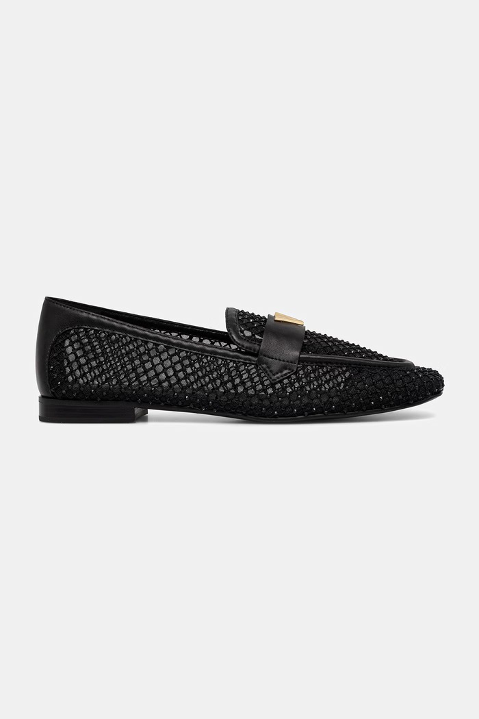 Valentino mokasíny dámske CRYSTAL 91C4602STRS.BLACK čierna SS26
