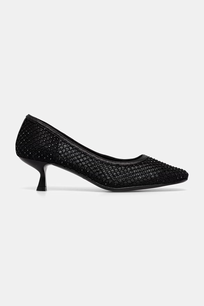 Valentino stilettos CRYSTAL 91C4604STRS.BLACK negru SS26