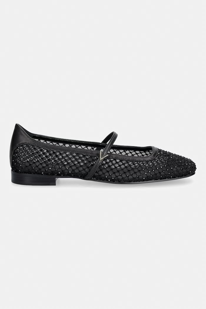 Valentino baleríny CRYSTAL 91C4601STRS.BLACK čierna SS26