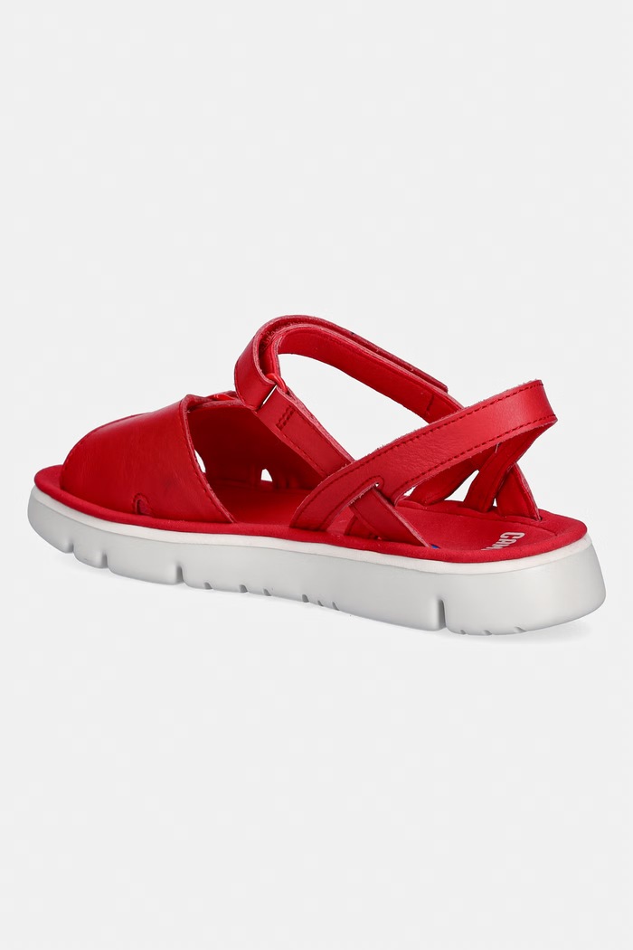 Încălțăminte Camper sandale pentru femei, din piele Oruga Sandal K200631.014 rosu