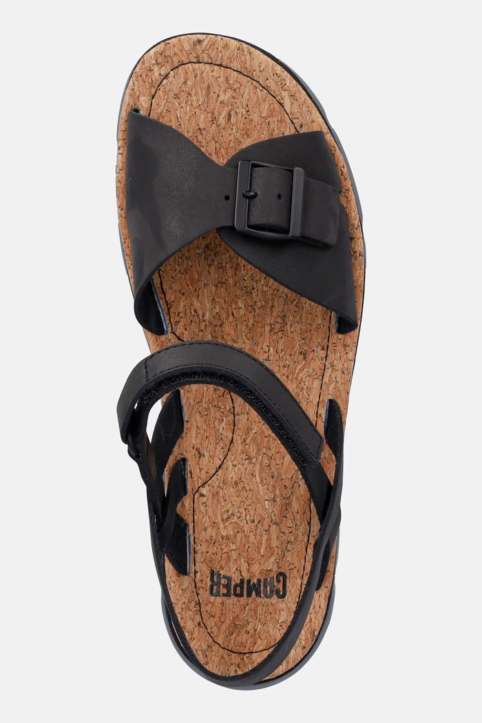 Camper sandale pentru femei, din piele Oruga Sandal negru K200631.003