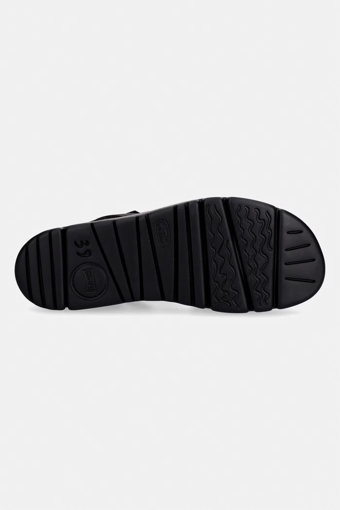 Camper sandale pentru femei, din piele Oruga Sandal K200631.003 negru