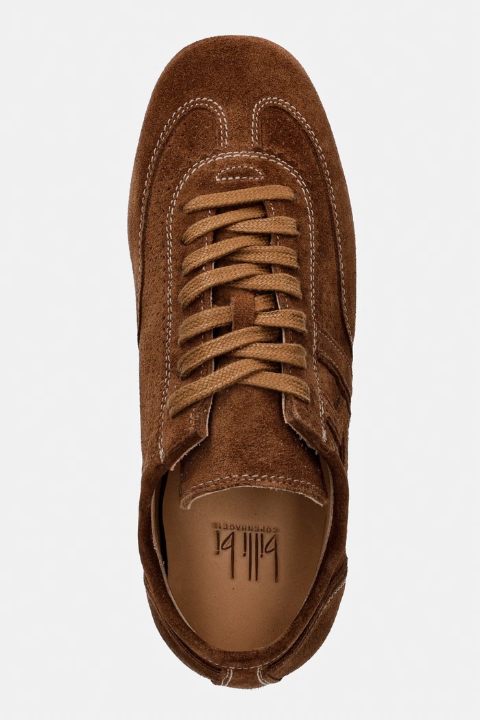 Billi Bi Cognac suede sneakers γυναικεία σουέτ καφέ A8575.055