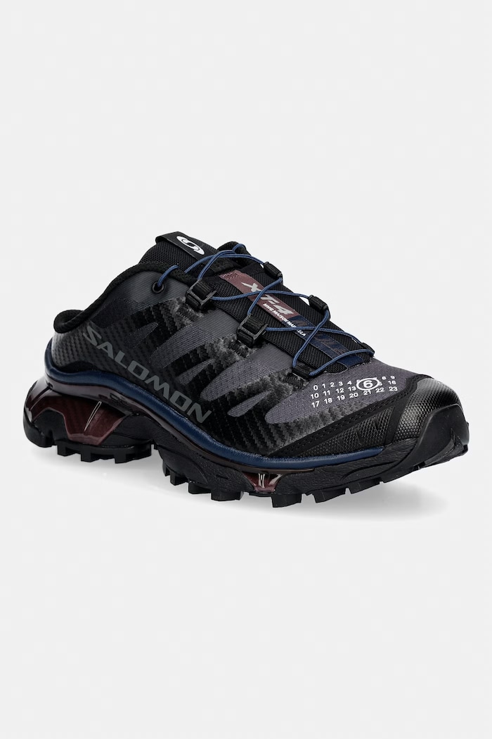 MM6 Maison Margiela x Salomon klapki mules damskie czarny S59WS0240.P8163
