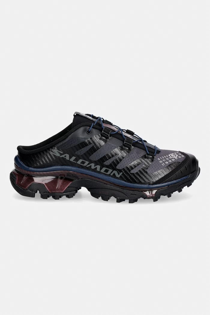 MM6 Maison Margiela x Salomon klapki mules damskie S59WS0240.P8163 czarny SS26