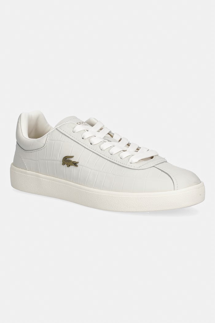 Lacoste Baseshot Leather Sneakers sneakers pentru femei, din piele bej 51SFA0195.18C