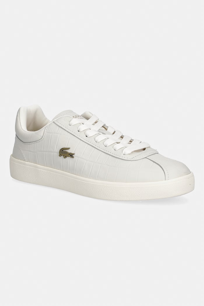 Lacoste Baseshot Leather Sneakers sneakers pentru femei, din piele bej 51SFA0195.18C