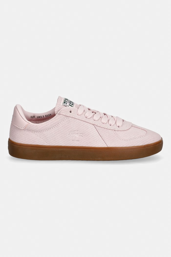 Lacoste BASESHOT PRO tenisky dámske semišové 50SFA0034.ANQ ružová SS26