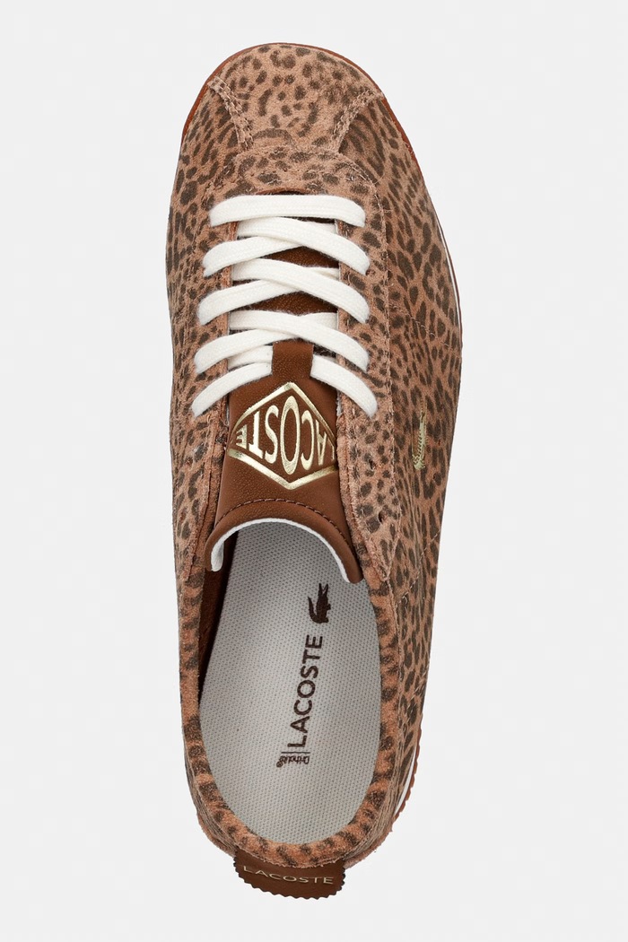 Lacoste CLUB-LOW tenisky dámske semišové hnedá 50SFA0059.2C3