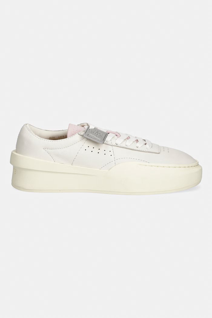 Lacoste Aura Club Leather Sneakers sneakersy damskie skórzane 50SFA0145.AI9 beżowy SS26