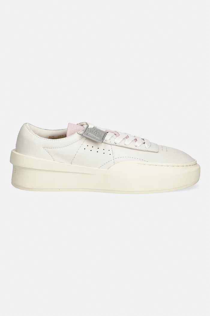 Lacoste Aura Club Leather Sneakers sneakersy damskie skórzane 50SFA0145.AI9 beżowy SS26