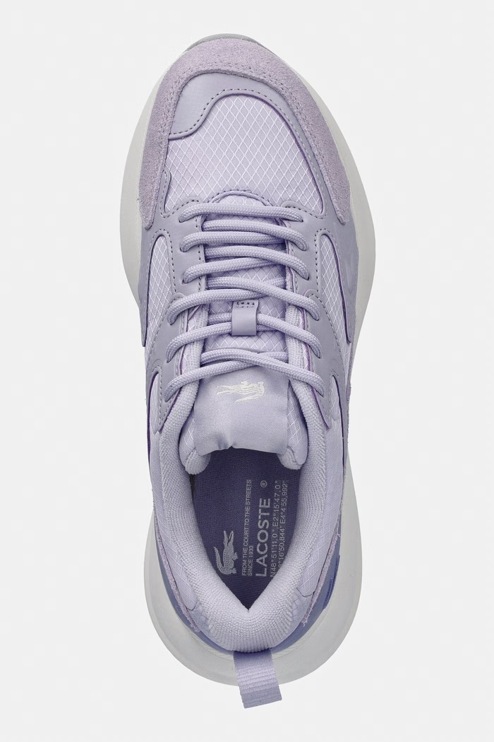 Lacoste L003 Evo sneakersy damskie fioletowy 50SFA0116.LP6