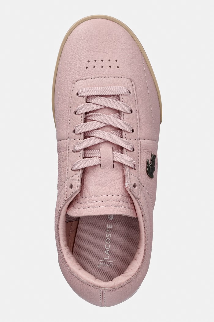 Lacoste Aura tenisky dámske kožené ružová 50SFA0161.AAM