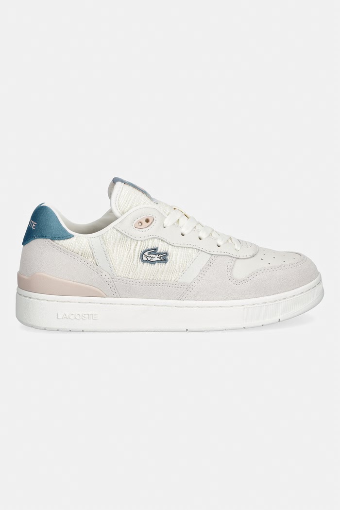 Lacoste T-CLIP SET tenisky dámske kožené 49SFA0029.2Q9 béžová SS26