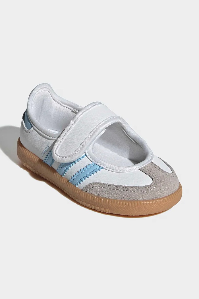 adidas Originals gyerek balerina bőrből SAMBA JANE JQ9322 fehér SS26