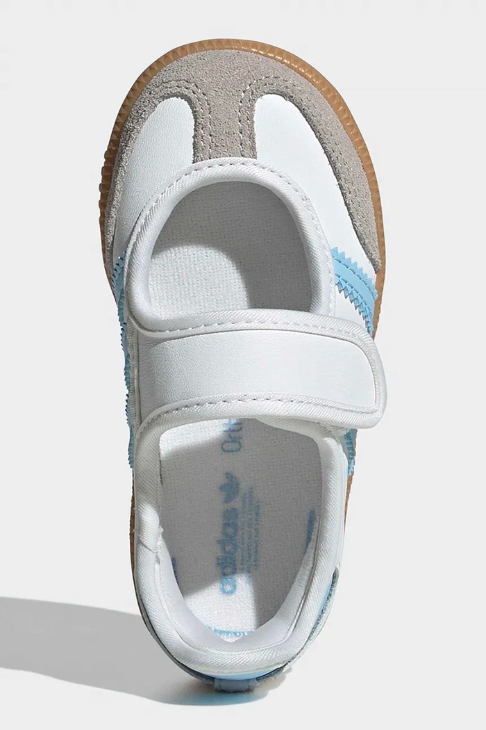adidas Originals gyerek balerina bőrből SAMBA JANE JQ9322 fehér
