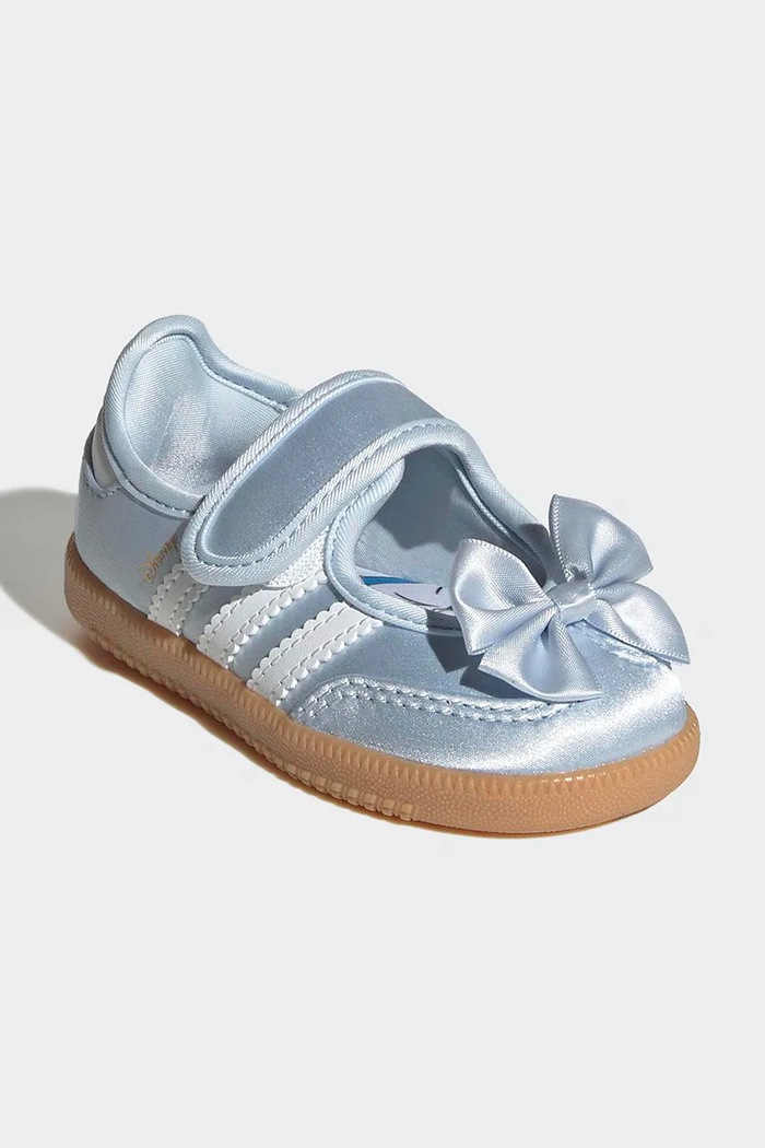 Detské balerínky adidas Originals DISNEY SAMBA JANE IH1760 modrá SS26