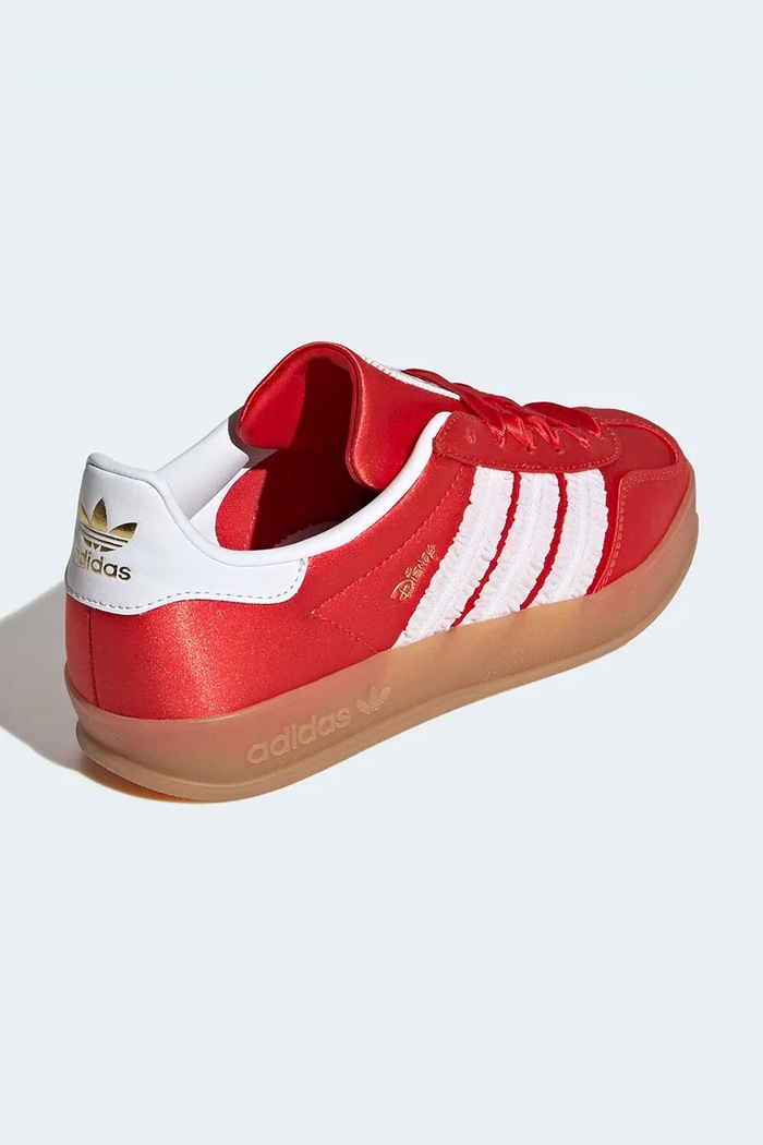 Dievča Detské tenisky adidas Originals DISNEY GAZELLE INDOOR IH1761 červená