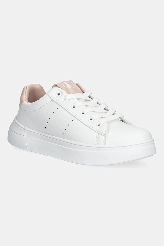 Детски маратонки Calvin Klein Jeans ниска бял V3A9.83221.35.39