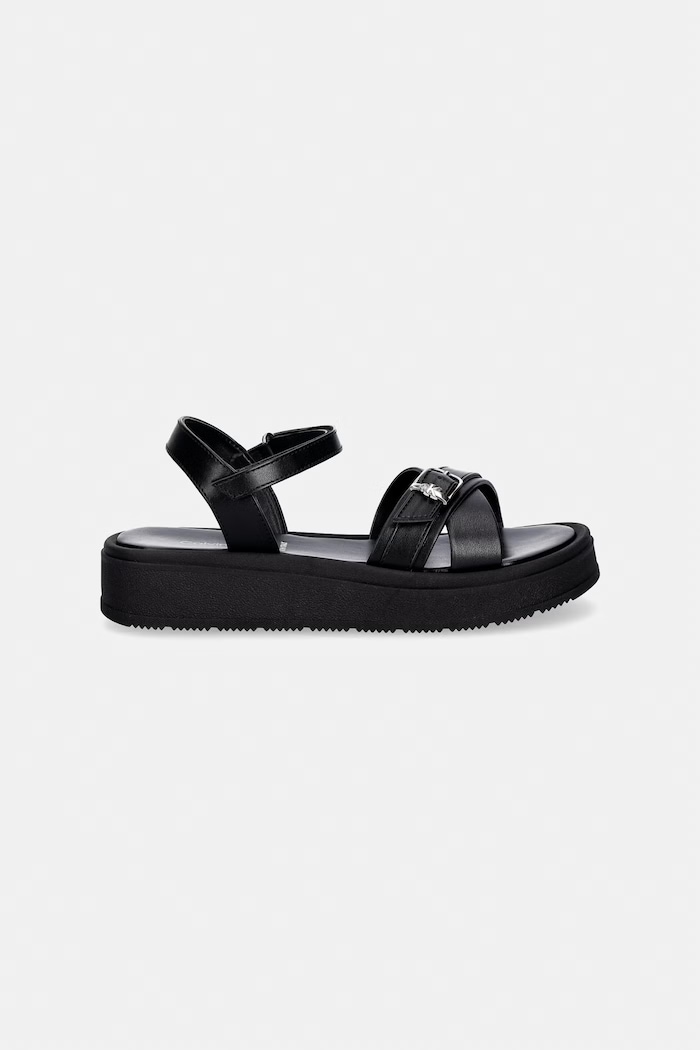 Calvin Klein Jeans sandały dziecięce V4A2.83260.35.39 czarny SS26
