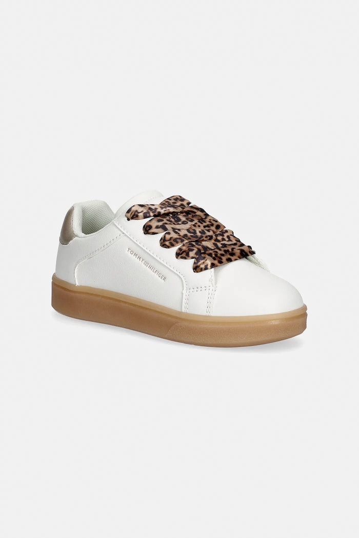 Tommy Hilfiger gyerek sportcipő csat bézs T1A9.34230.27.29