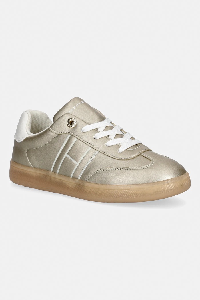 Tommy Hilfiger sportcipő alacsony bézs T3A9.34241
