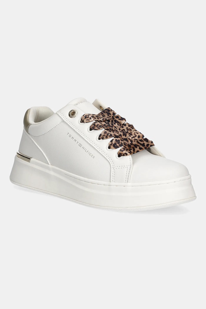 Tenisice Tommy Hilfiger Planet friendly bež T3A9.34255