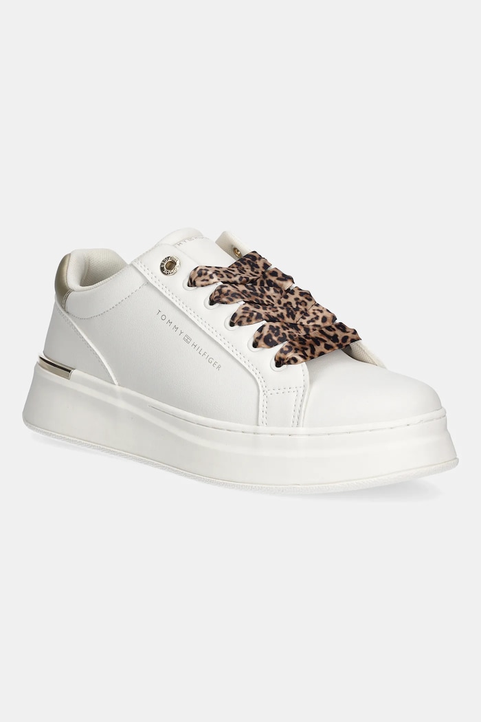 Tenisice Tommy Hilfiger Planet friendly bež T3A9.34255