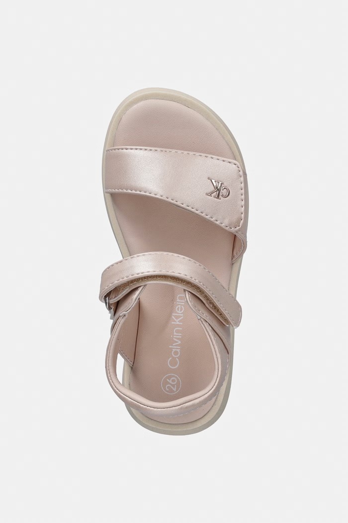 Detské sandále Calvin Klein Jeans ružová V1A2.83241.20.29