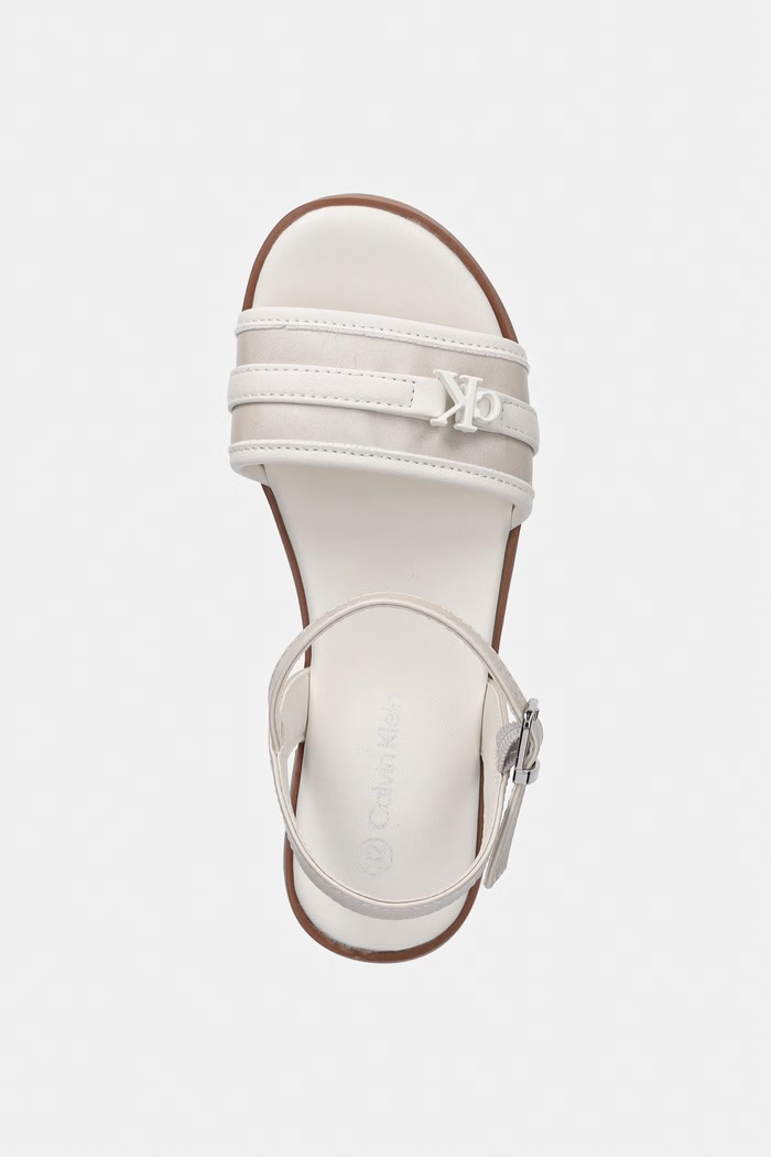 Calvin Klein Jeans sandale copii alb V3A2.83248.30.34