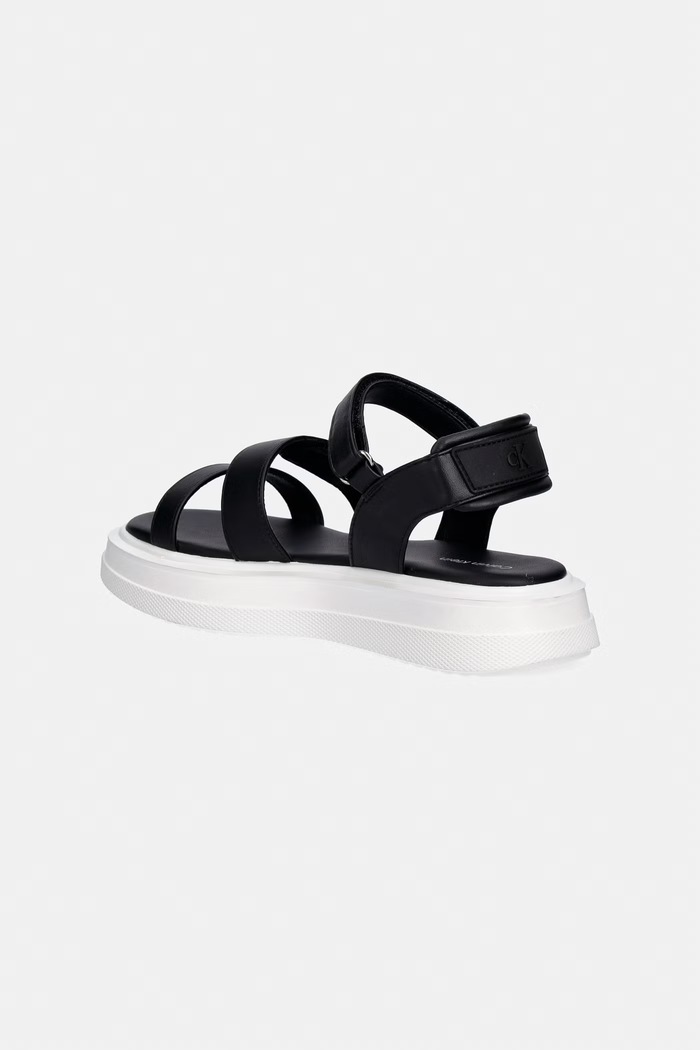 Dievča Calvin Klein Jeans detské sandále V3A2.83250.30.34 čierna