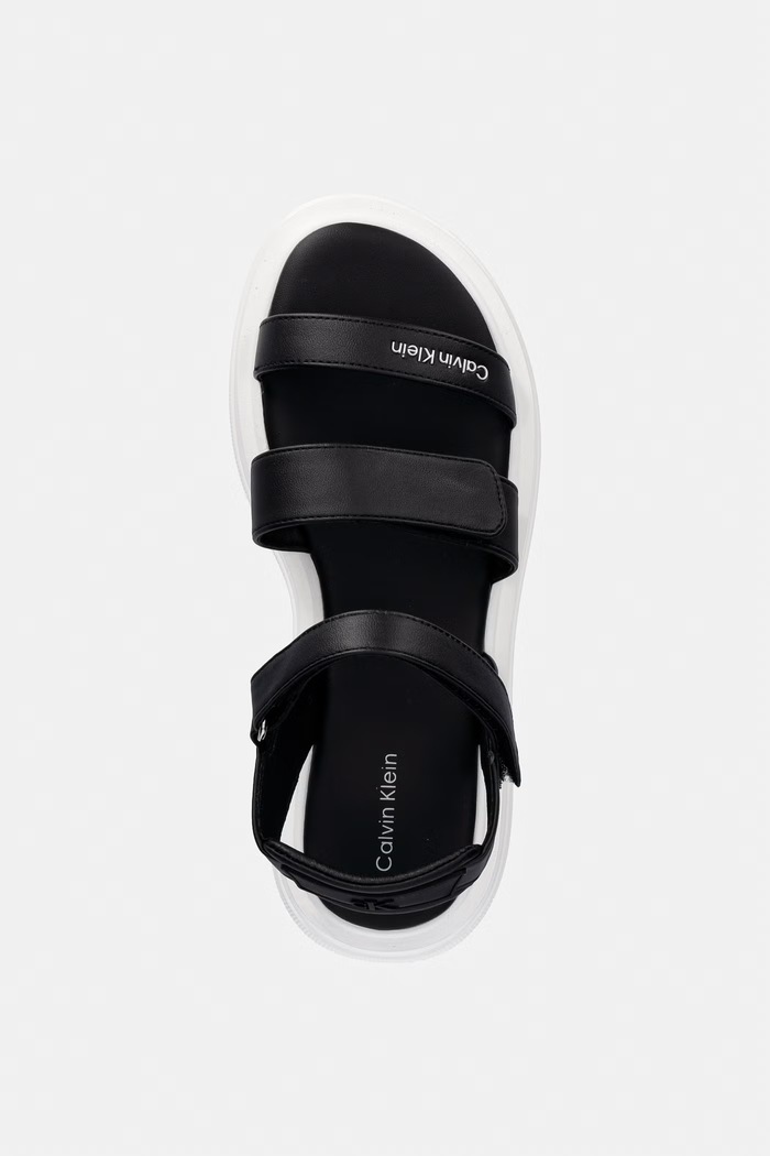 Calvin Klein Jeans detské sandále čierna V3A2.83250.35.39